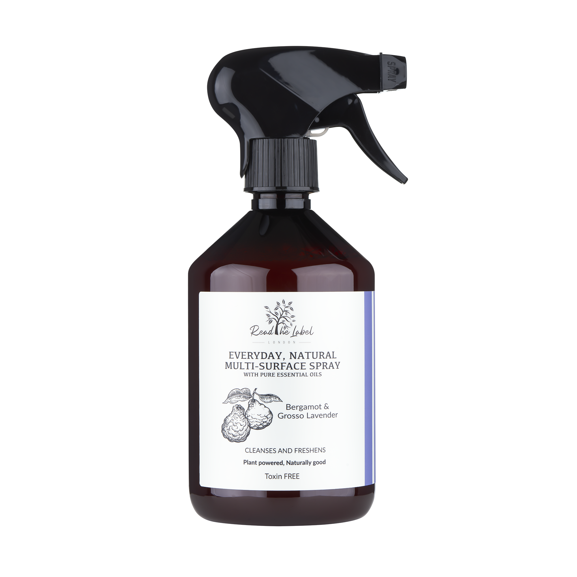 Natural Multi-Surface Spray – Bergamot & Lavender - 500ML