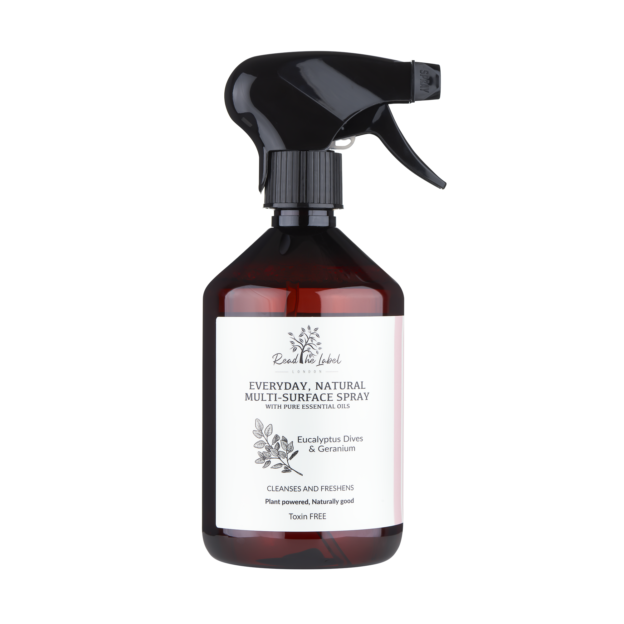 Natural Multi-Surface Spray – Eucalyptus & Geranium - 500ML