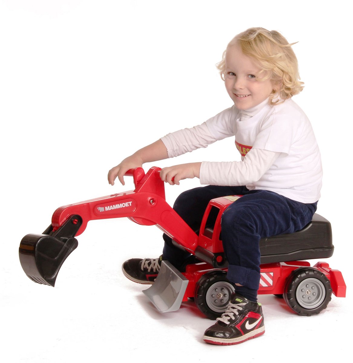 Mammoth toys cavallino mammoth excavator ride on
