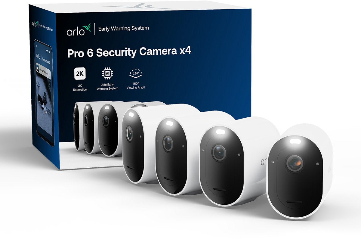 Arlo pro 6 2k+ security camera - 4 IP cameras