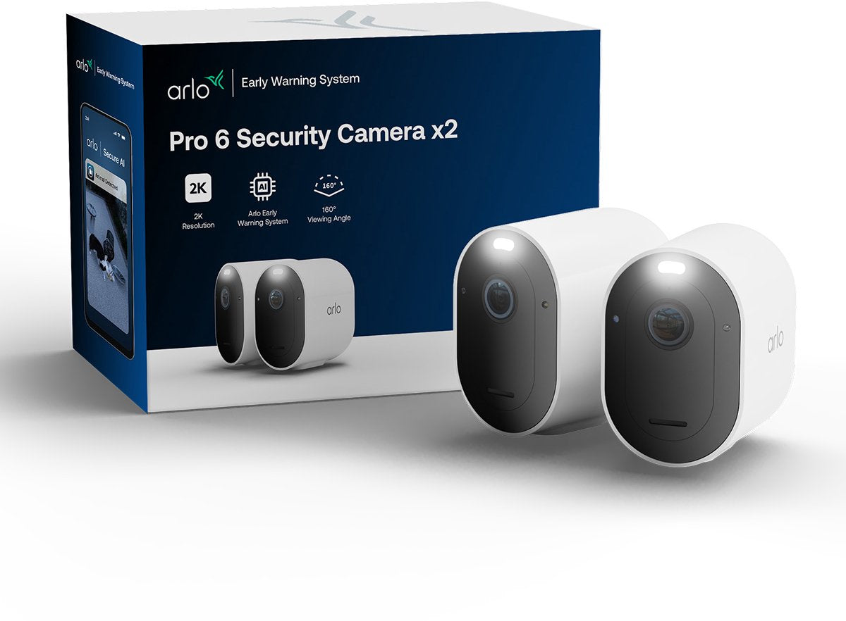 Arlo pro 6 2k+ security camera - 2 IP cameras