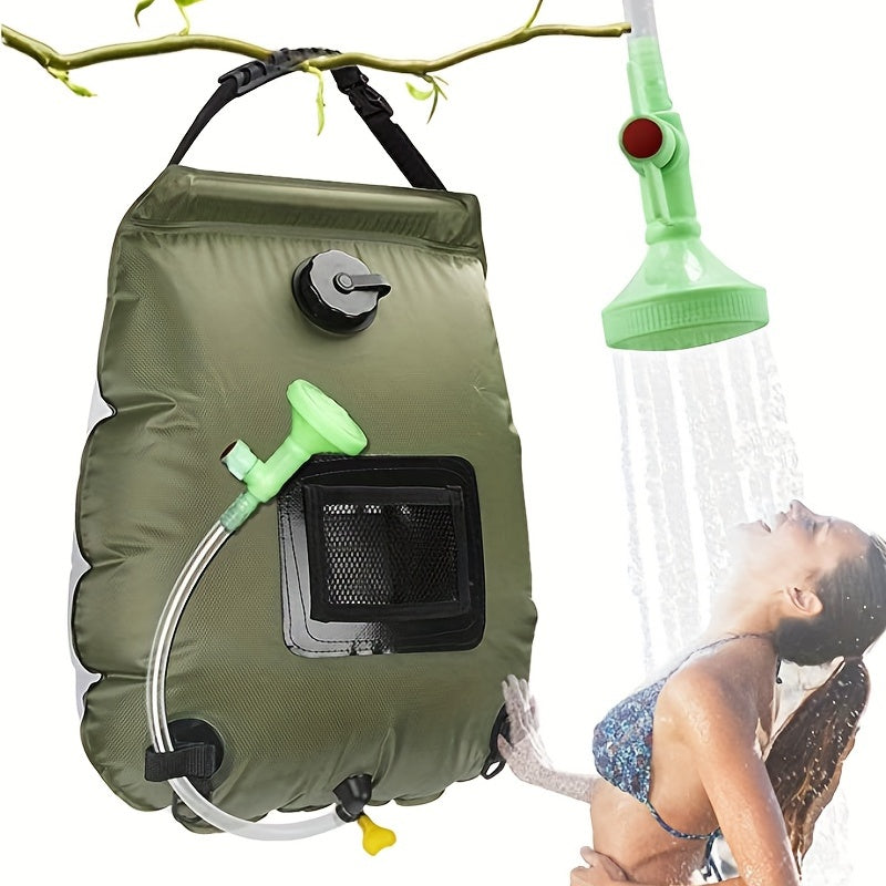 Solar Camping Shower Bag with Hose & Head