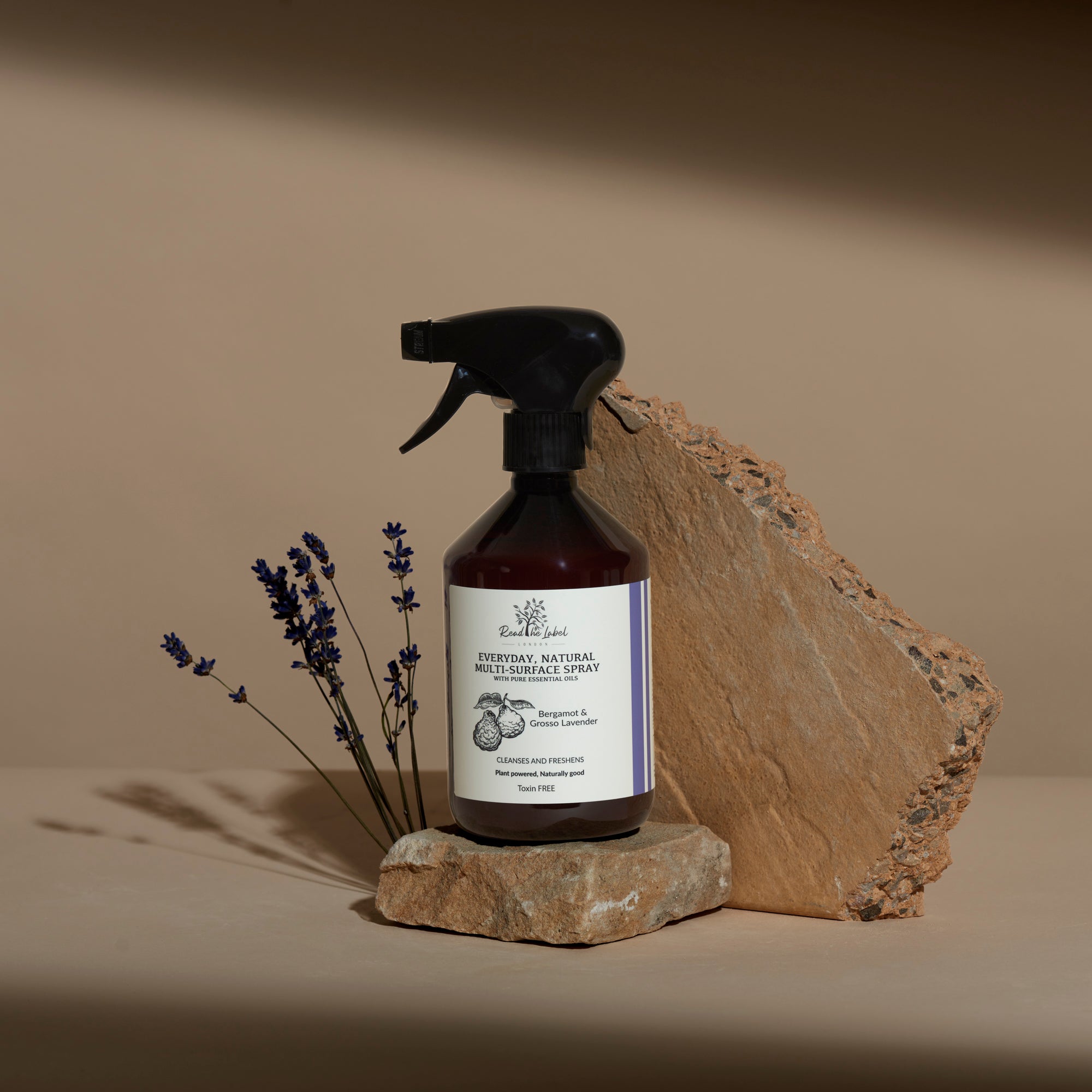Natural Multi-Surface Spray – Bergamot & Lavender - 500ML