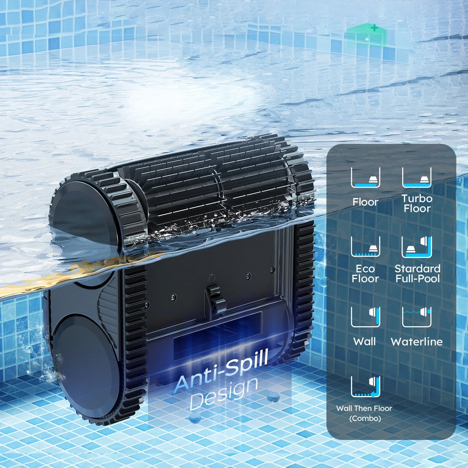 WYBOT C2 Cordless Robotic Pool Cleaner With App Control