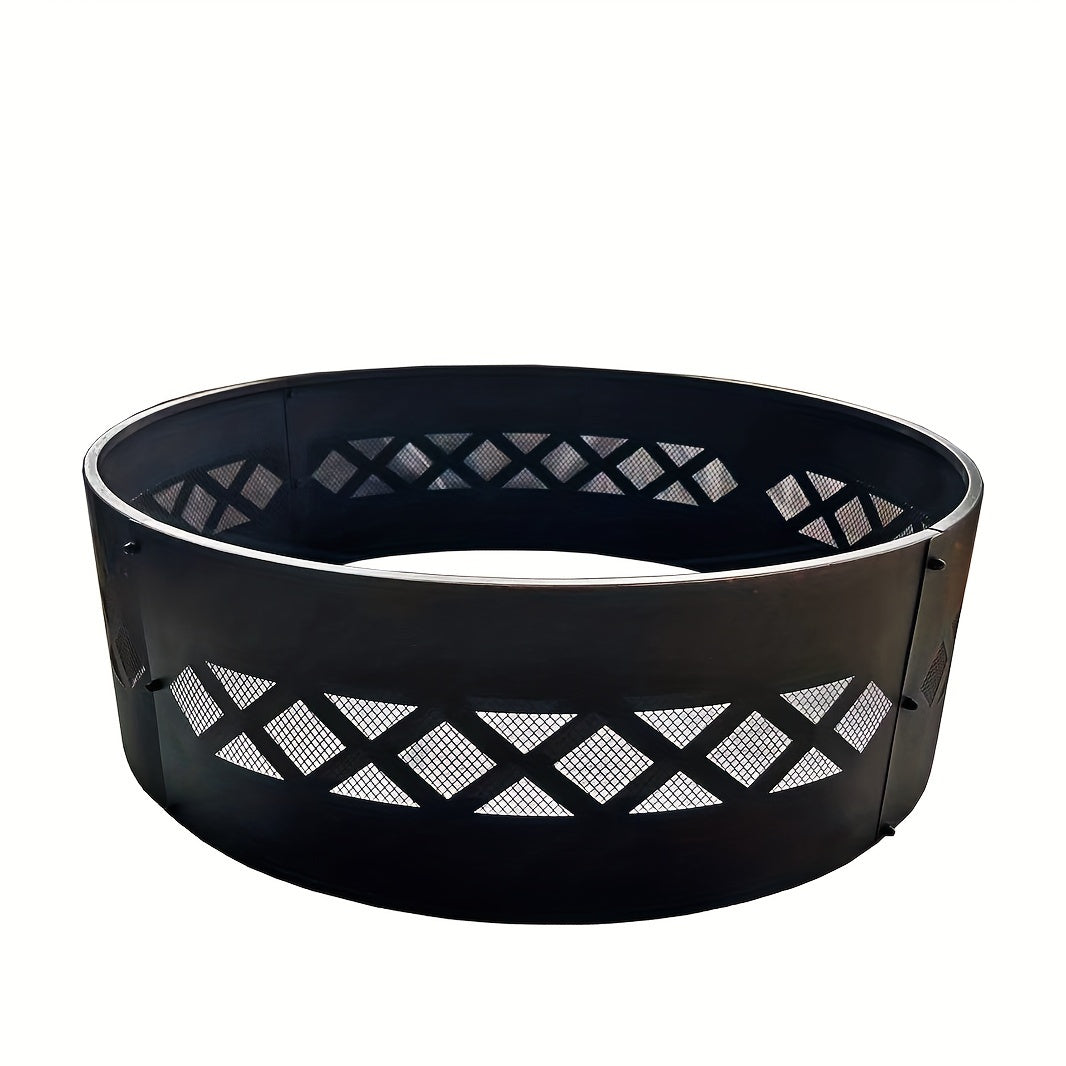 Fire Pit Ring for Outdoor Wood Burning