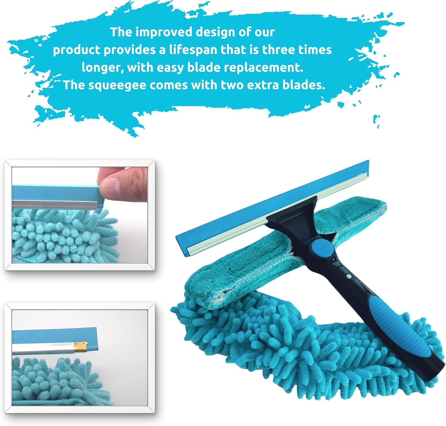IGADPole Single Pivot 10 inch (25cm) Squeegee