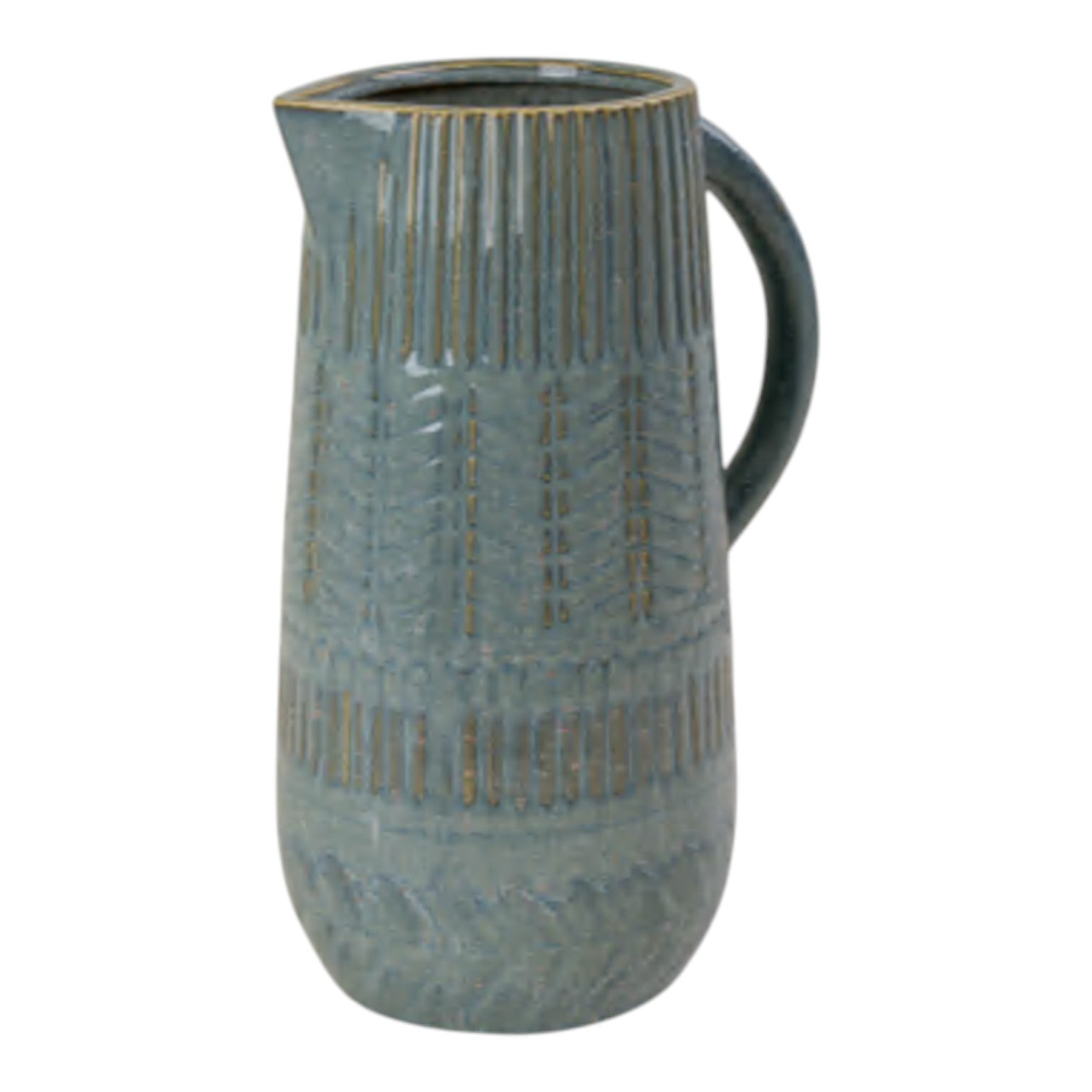 Blue Ceramic Jug