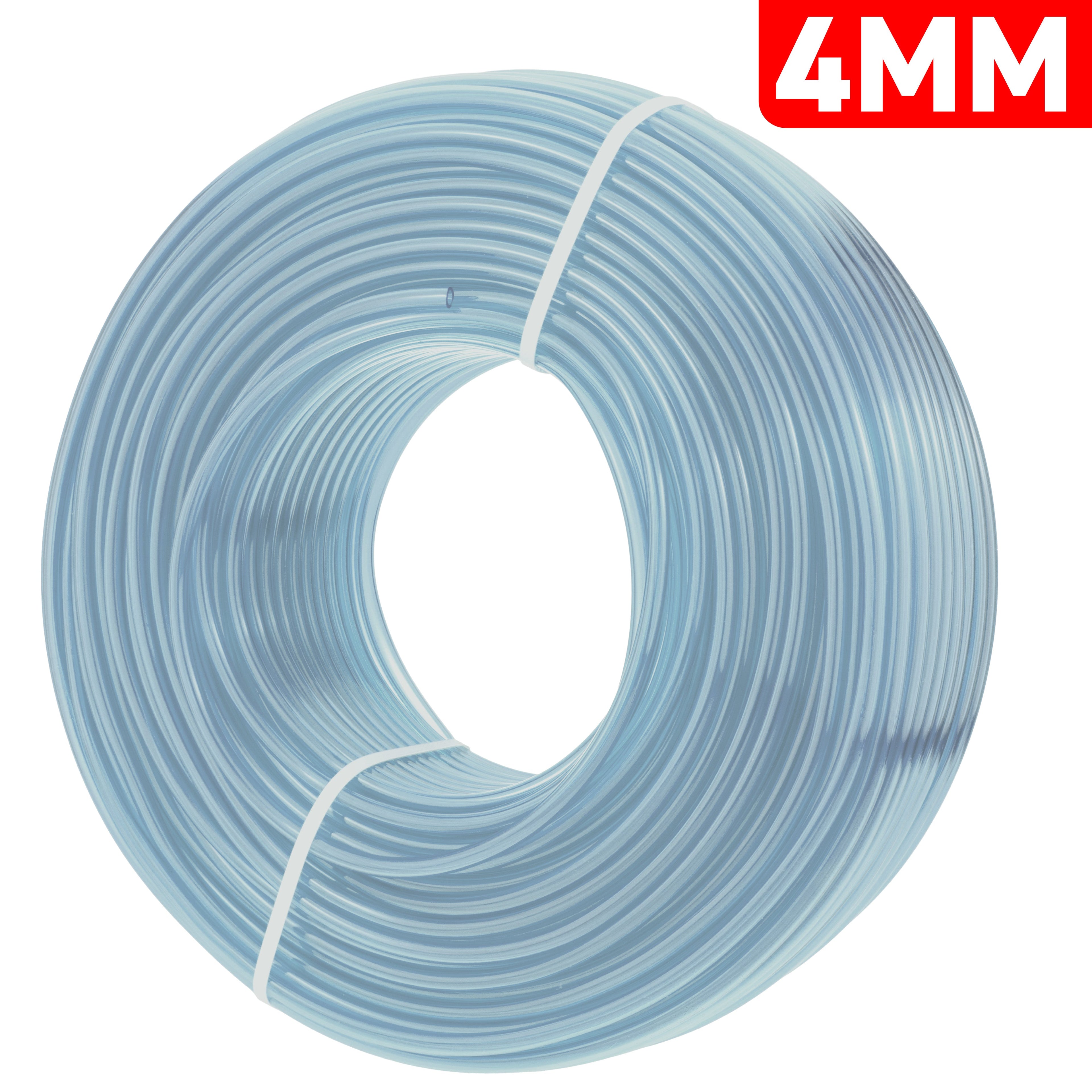 4mm x 6mm Clear PVC Tech Hose