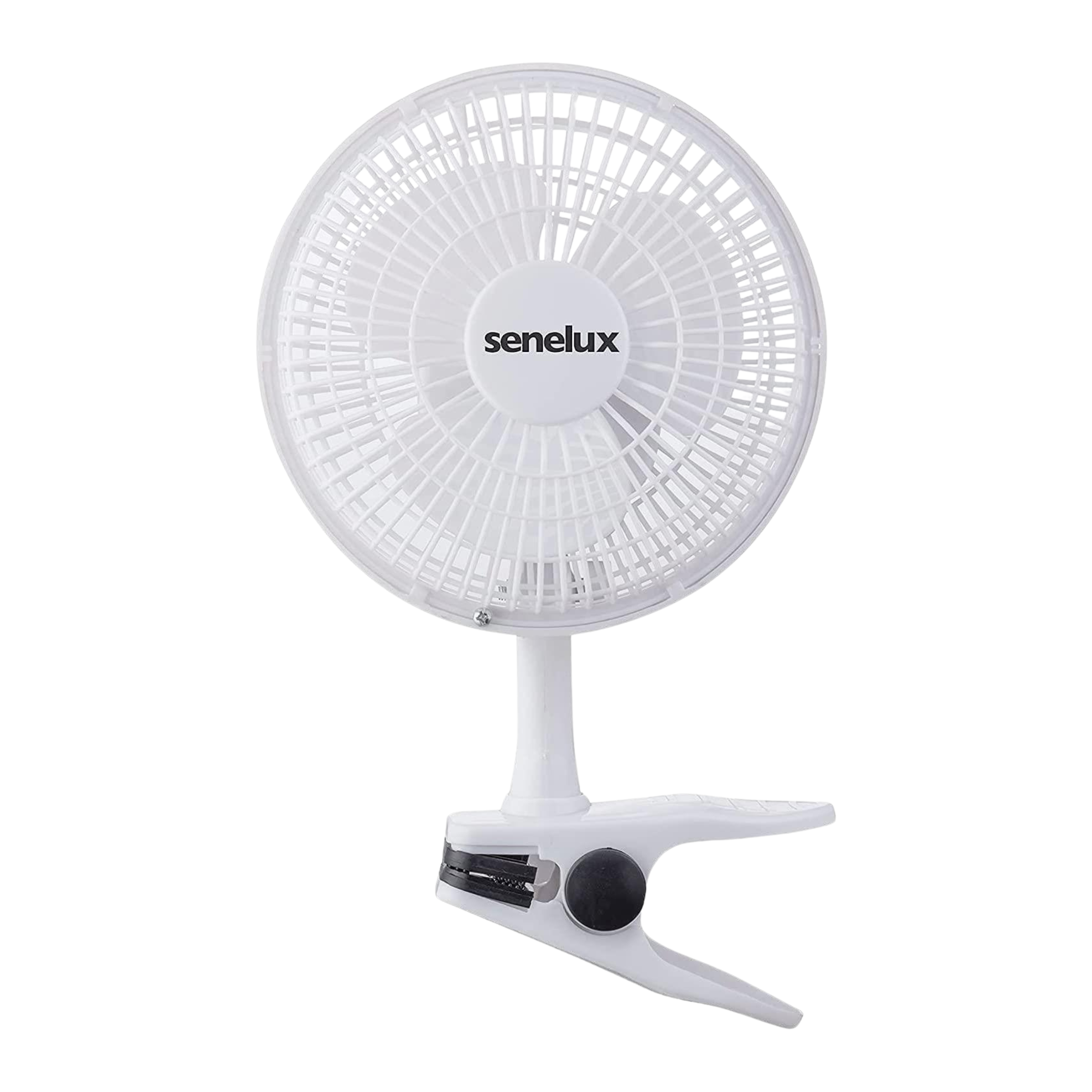 Senelux 6" Clip On Desk Fan- Home Cooling from a Portable, Cool Clip Fan; Clip on Desk Fan