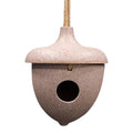 Earthy Nut Husks Hanging Acorn Birdhouse (18.7cm)