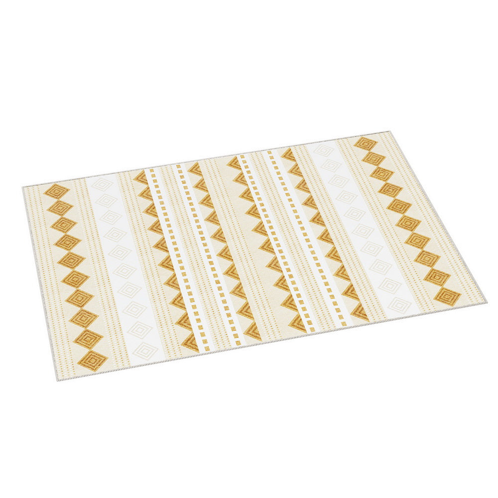 NNEDSZ Floor Rugs 160x230cm Washable Area Mat Large Carpet Soft Short Pile Ella