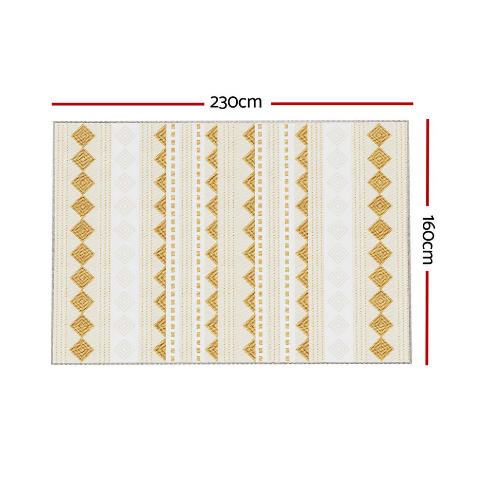 NNEDSZ Floor Rugs 160x230cm Washable Area Mat Large Carpet Soft Short Pile Ella