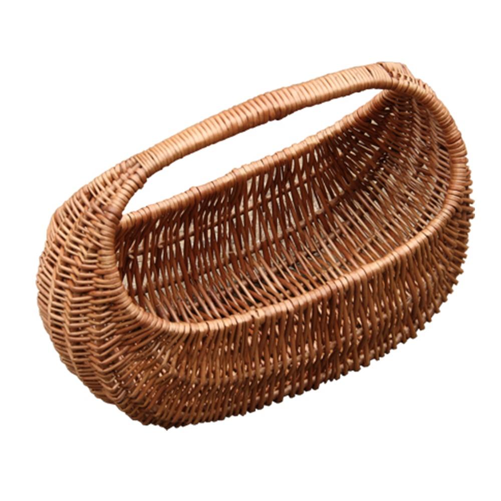 Gondola Wicker Shopping Basket