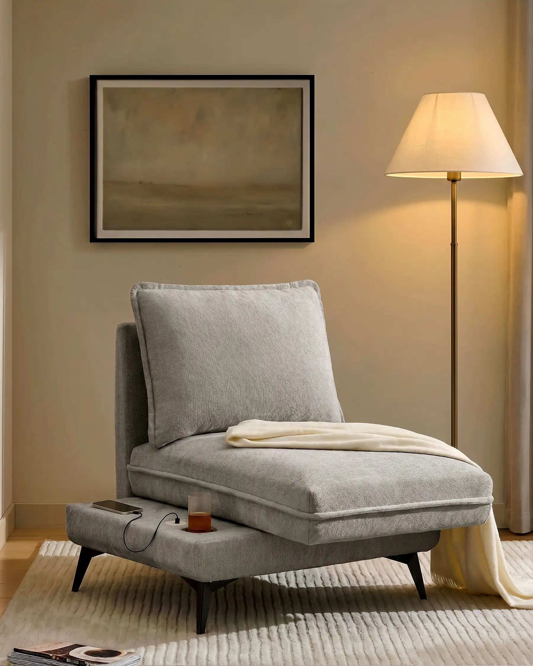Hudson Grey Modular Sofa