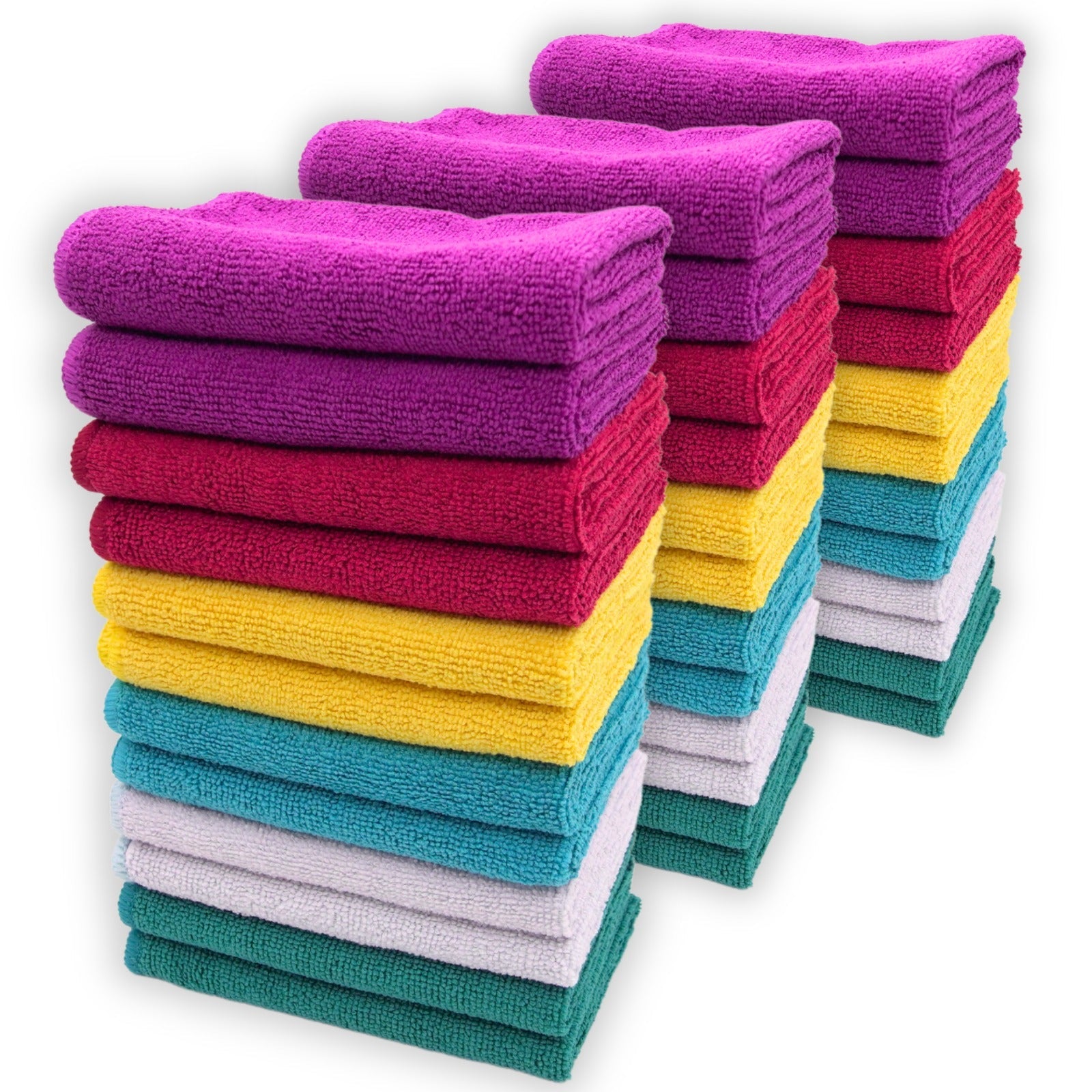 IGADCloth Set of Modern Multicolor Microfiber cloths 40x30cm 250 gsm
