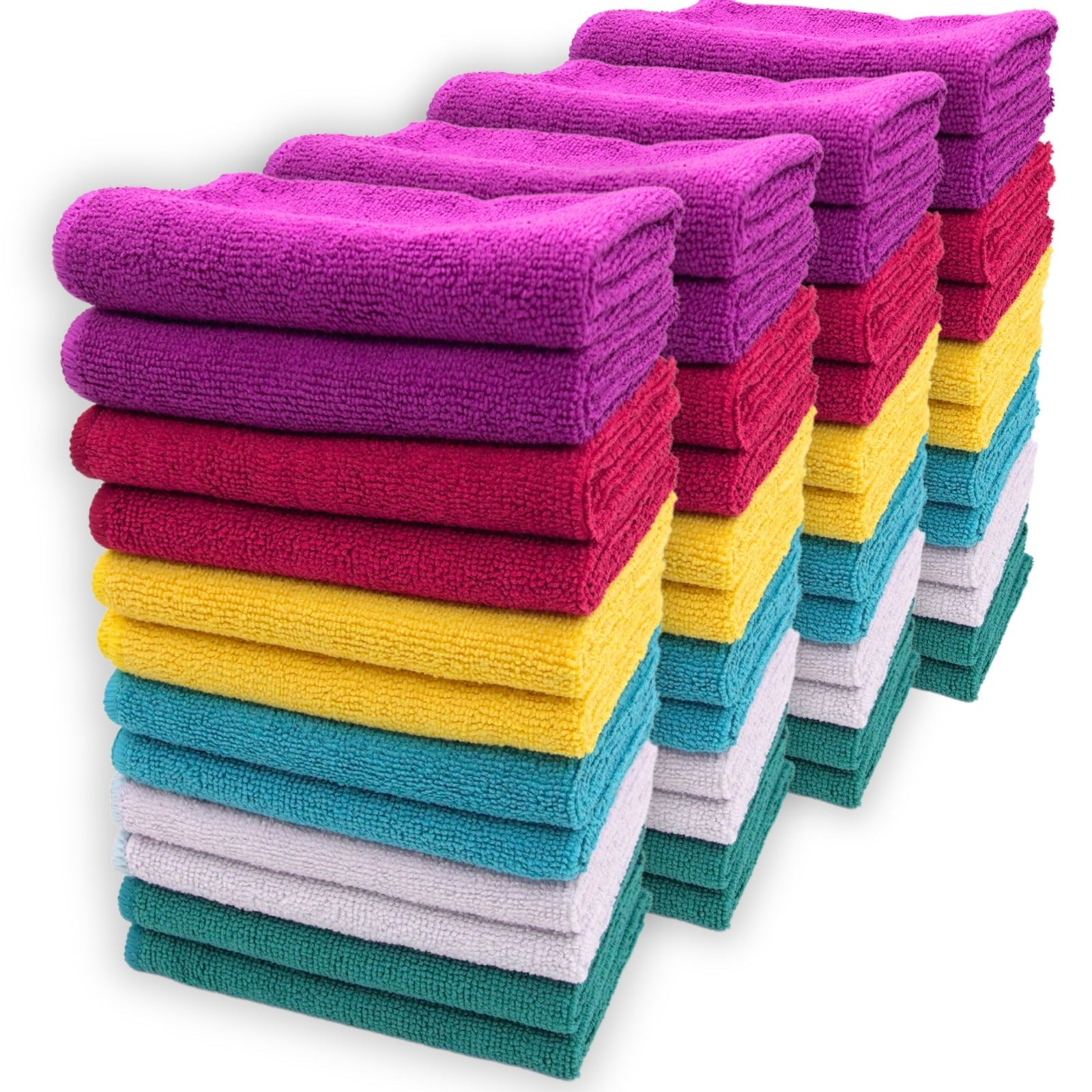 IGADCloth Set of Modern Multicolor Microfiber cloths 40x30cm 250 gsm