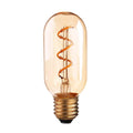 T45 Spiral Filament LED Bulb E27 Tubular Edison Style 3 Pack~1014