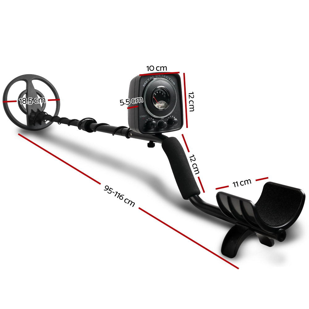 NNEDSZ Metal Detector with Headphones - Black-1