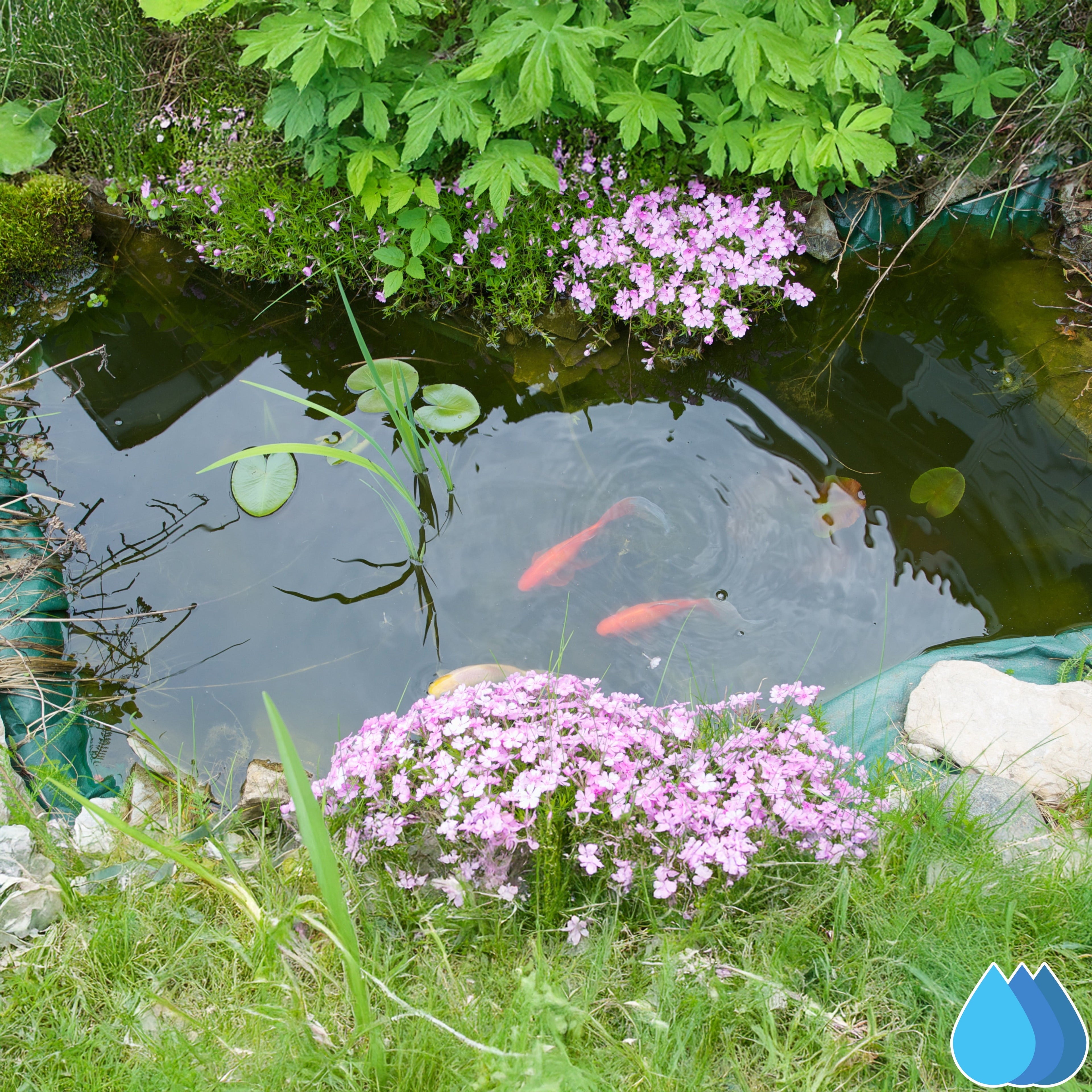 1.5m x 10m Black Pond Liner, L-Grade 200 GSM