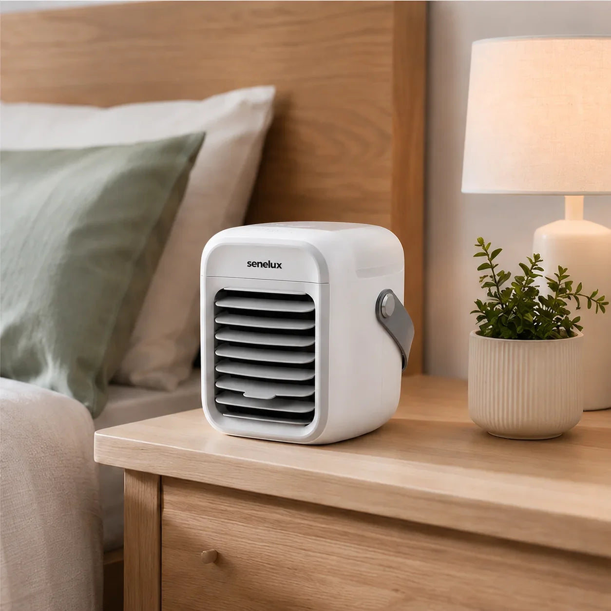 Rechargeable Air Cooler with Carry Strap
