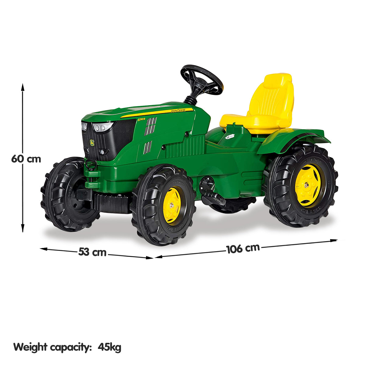 NNEDPE John Deere Kids Ride on Tractor RT601066