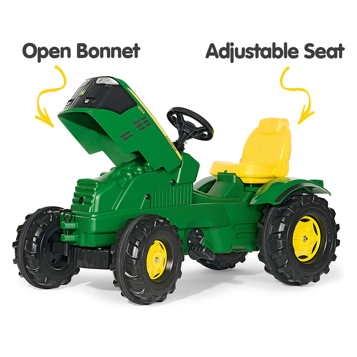 NNEDPE John Deere Kids Ride on Tractor RT601066