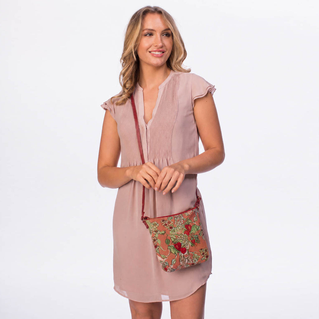 Wild Strawberry by Claire Louise Designs - Sling Bag