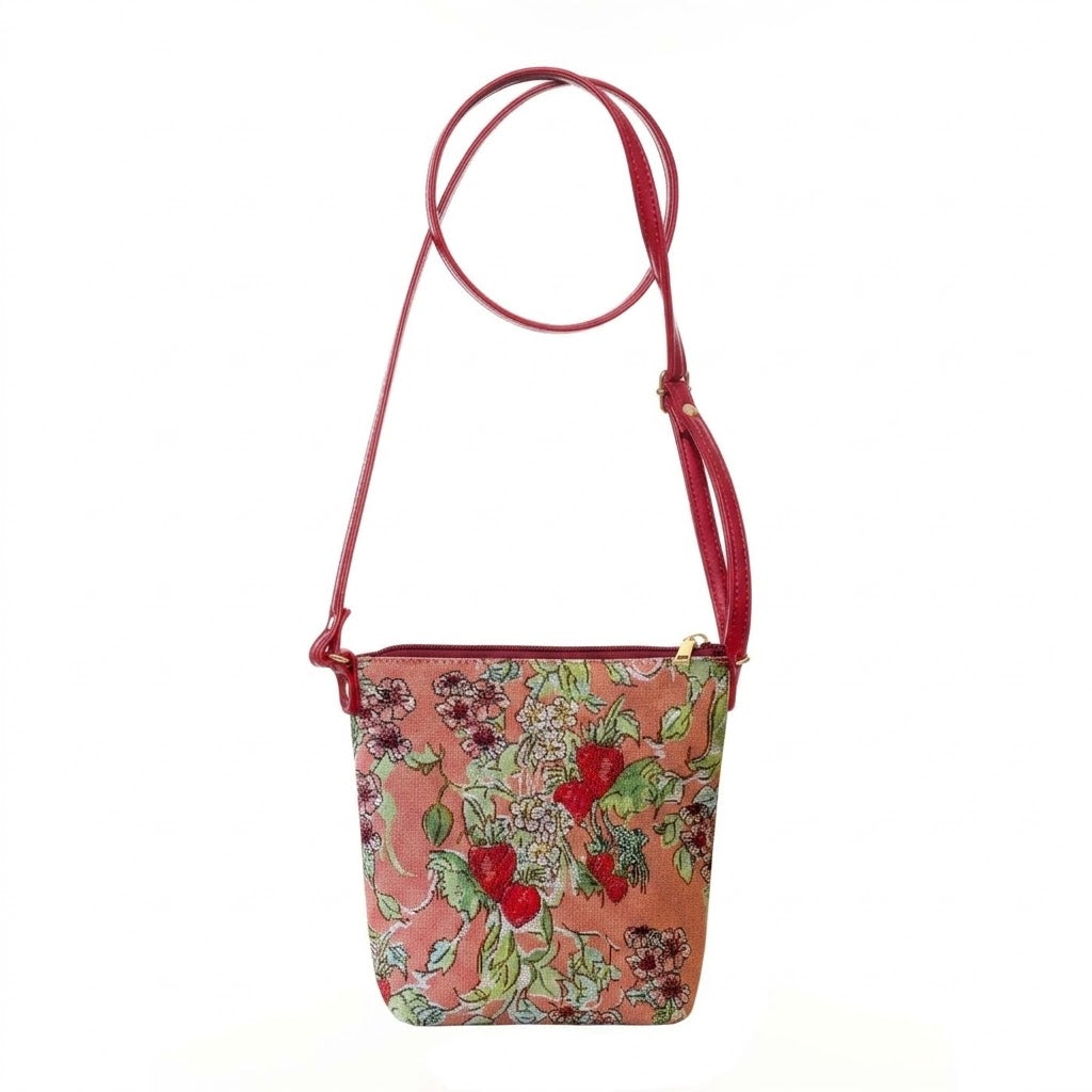 Wild Strawberry by Claire Louise Designs - Sling Bag