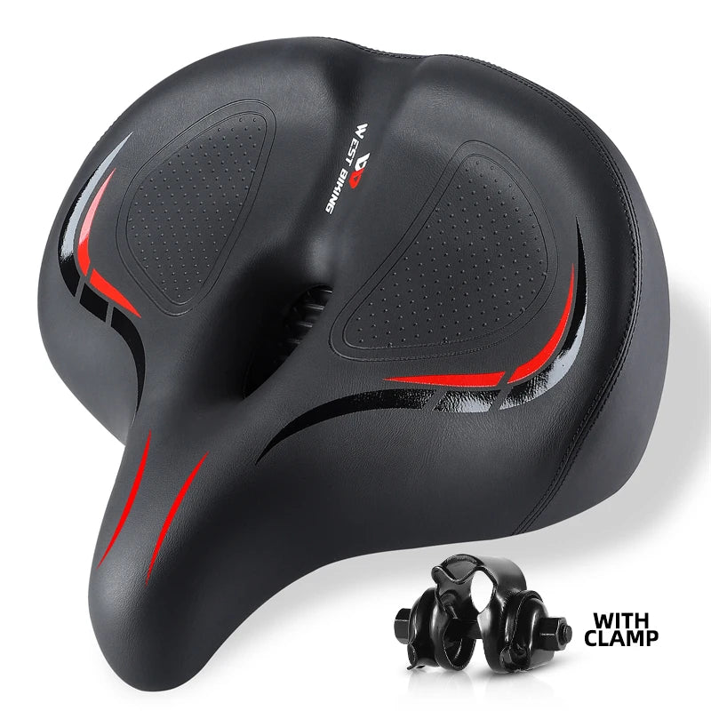 Oversized Comfort Bike Seat for Electric, MTB, and Stationary Bikes