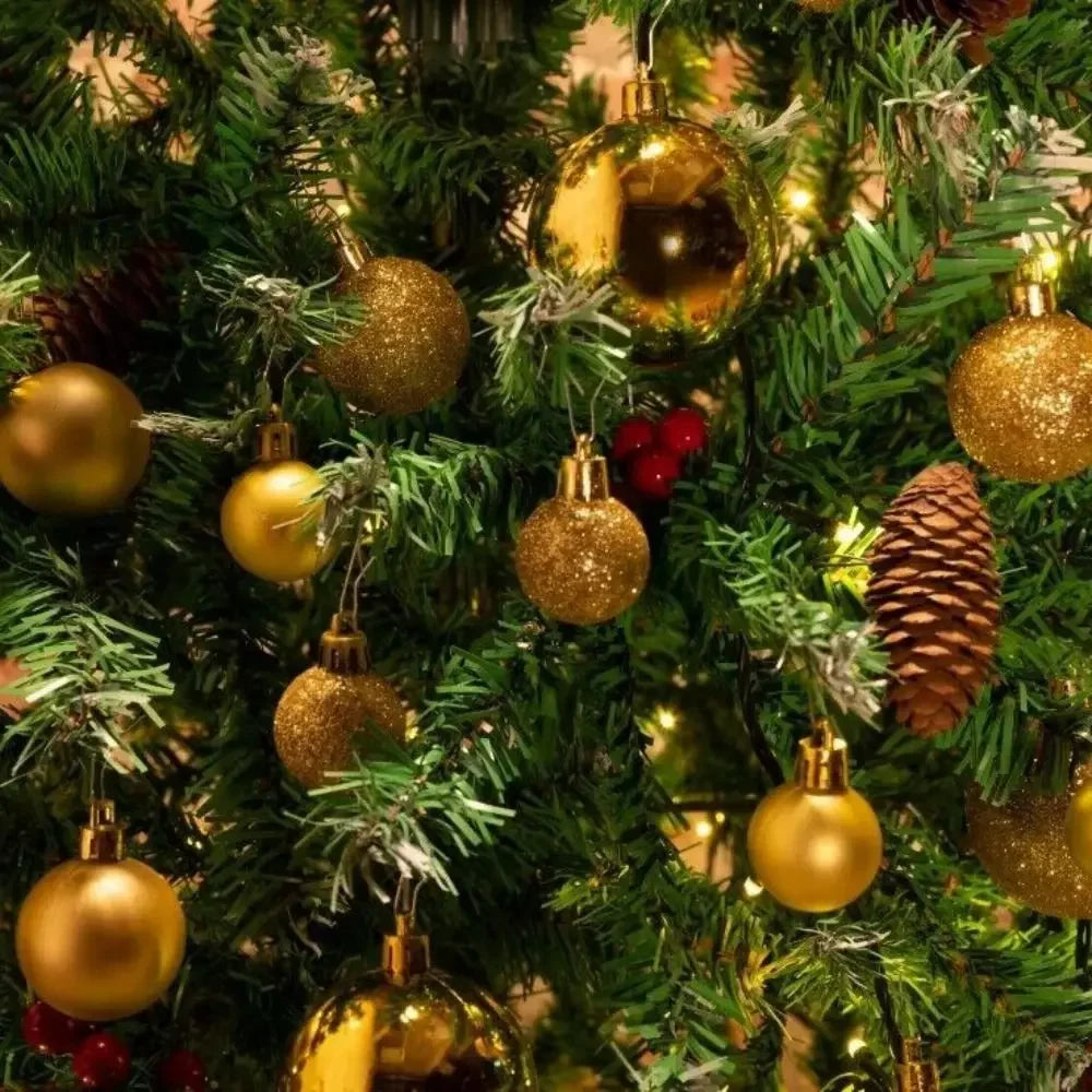 100PCS Christmas Ball Ornament Set-1