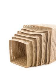 Iringa Baskets Open Weave Natural | Square
