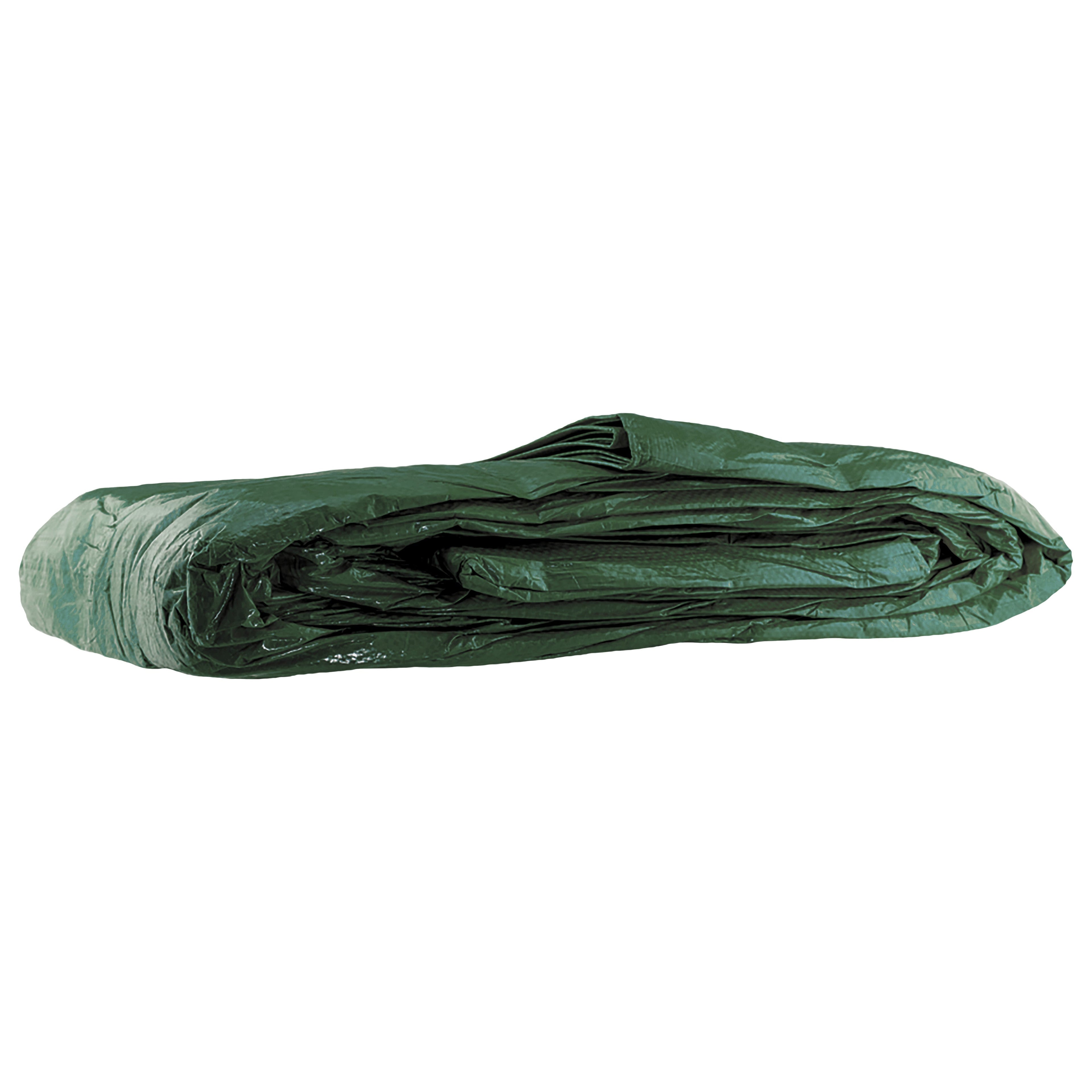 Green M-Grade Tarpaulin 5m x 6m Waterproof Tarpaulin Cover Weed Control Membrane