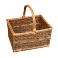 Yorkshire Rectangular Wicker Shopping Basket