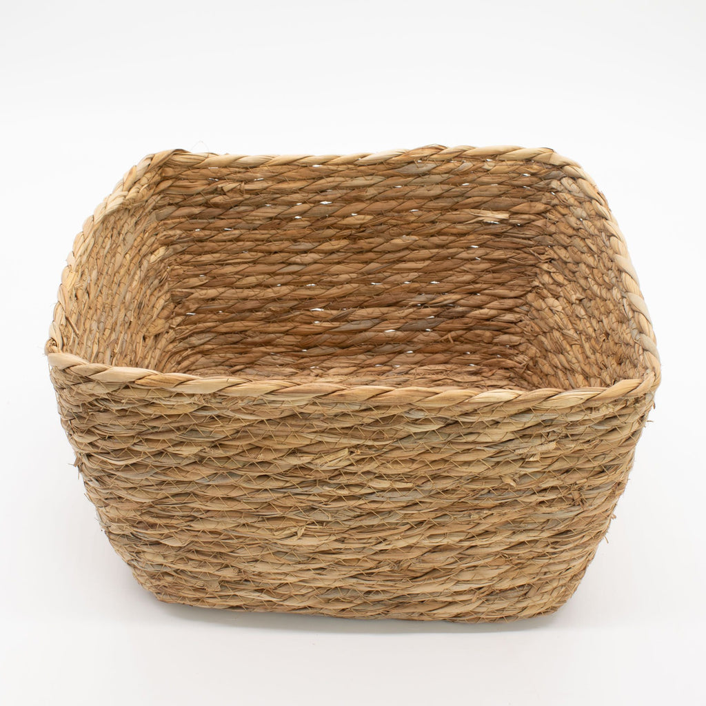Seagrass Square Baskets - Natural - Set of 3