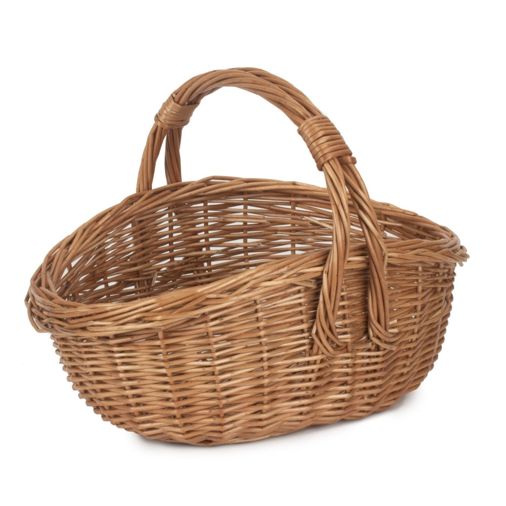 Traditional Cookery Wicker Shopping Basket