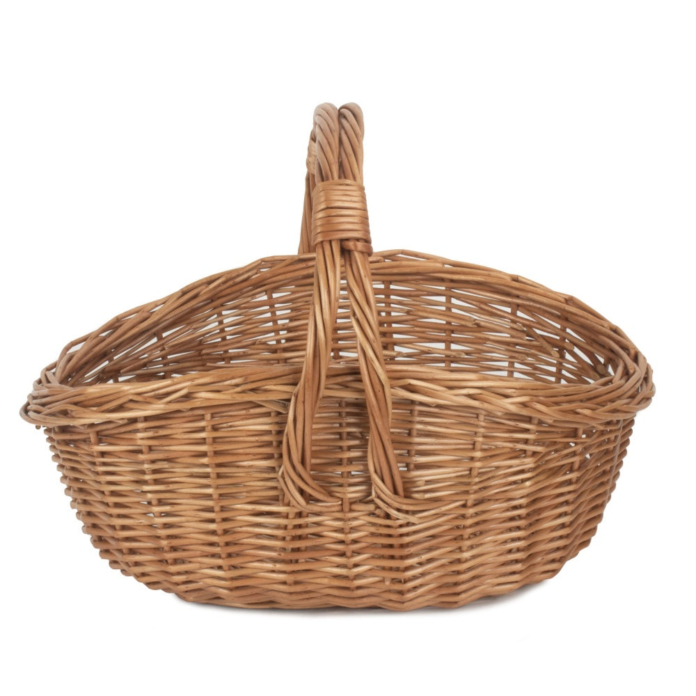 Traditional Cookery Wicker Shopping Basket
