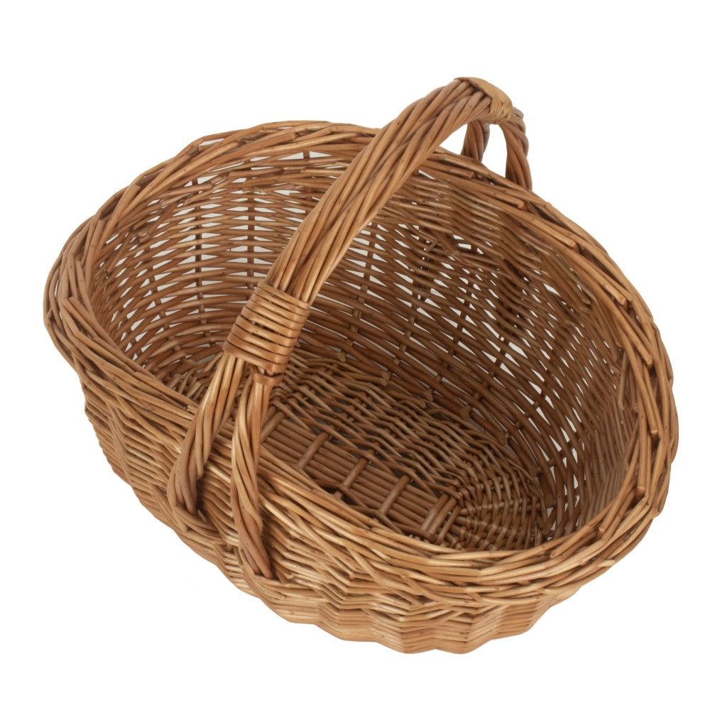 Traditional Cookery Wicker Shopping Basket