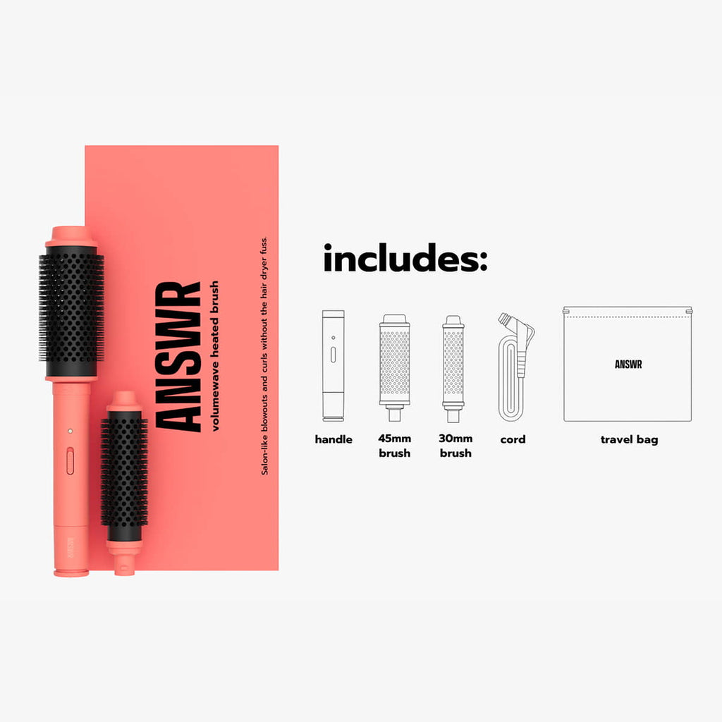 Answr  Volumewave Heated Brush