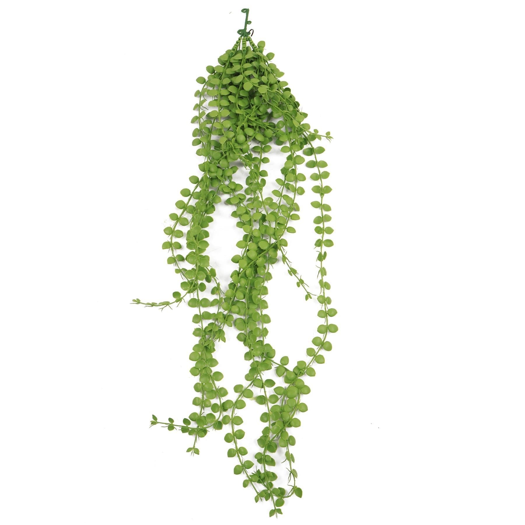 Pack of 6 x Hanging UV and Fire Resistant Artificial Plant Pearl String 92cm - Premium Quality