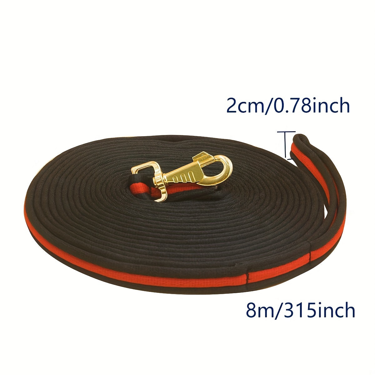 Premium Horse Lunge Line with Trigger Clip