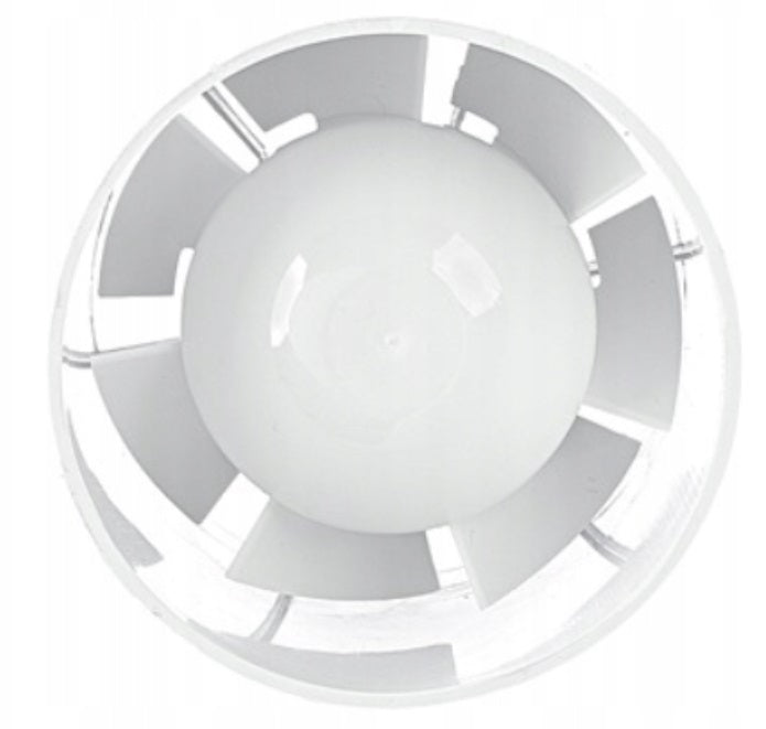 Euro 1 In Line Bathroom Fan 100mm DIY Tool Accessory Home and Garden Use