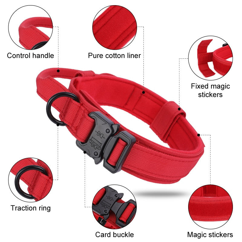 Durable Military Tactical Dog Collar