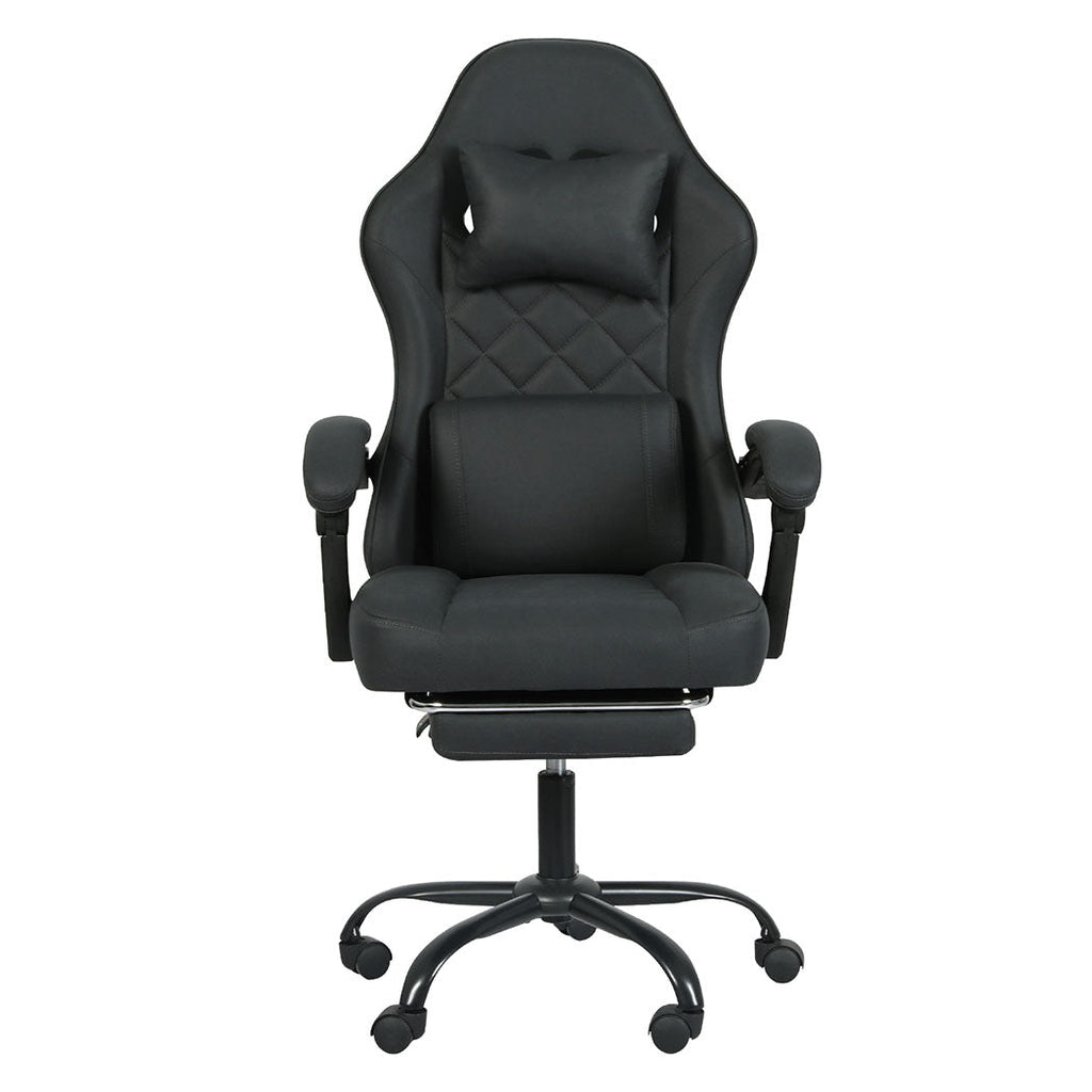 Levede Office Chair High Back Suede Fabric Gaming Chair