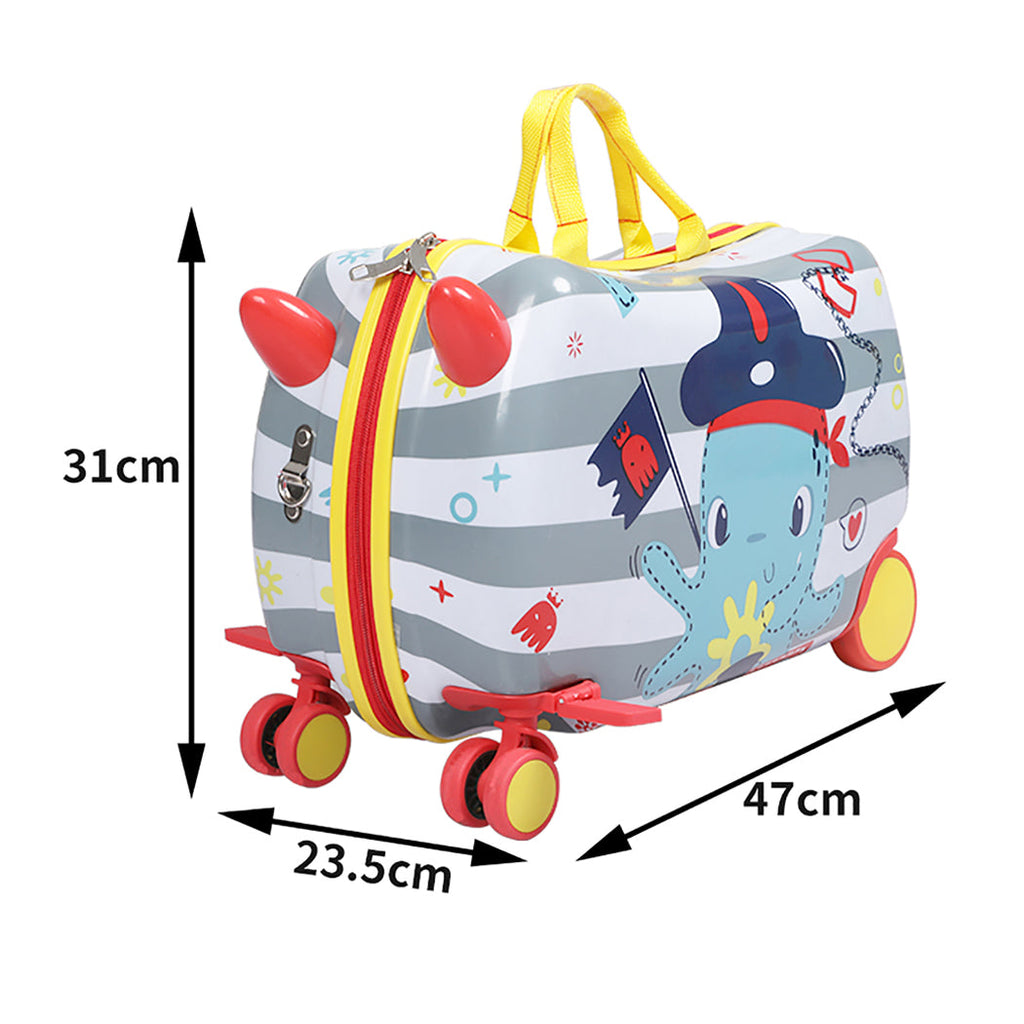 NNEIDS BoPeep Kids Ride On Suitcase Children