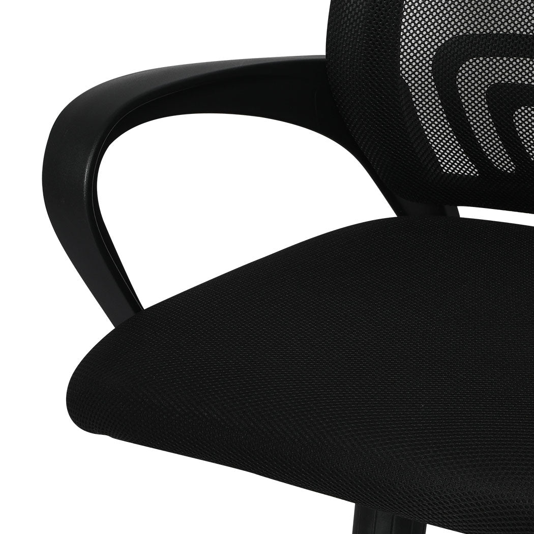 NNEIDS 2x Levede Office Chair Gaming Computer Grey