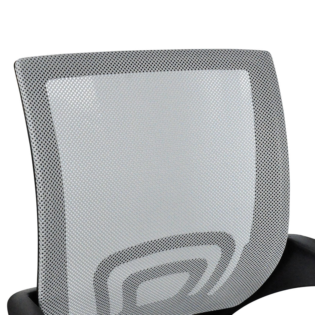 NNEIDS 2x Levede Office Chair Gaming Computer Grey