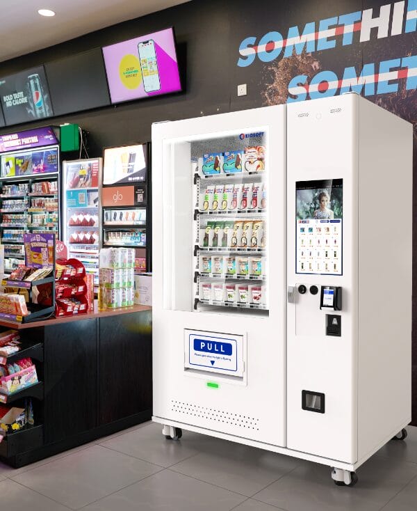 TF45E Frozen Vending Machine - 45 slots, 270 items - Canadian Distributor