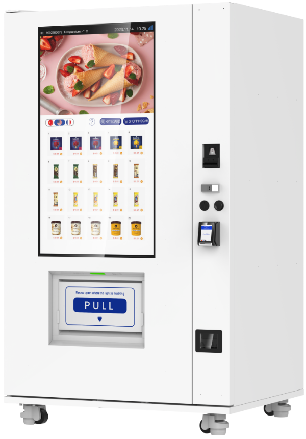 TF45E2 Frozen Vending Machine - 45 slots, 270 items - Canadian Distributor