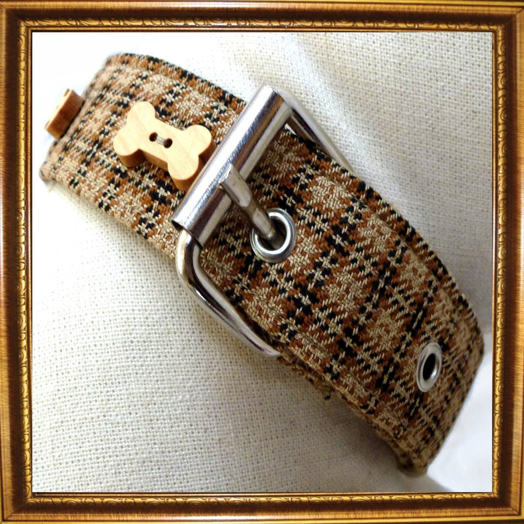 Prediletto Tweed Dog Collar & Lead